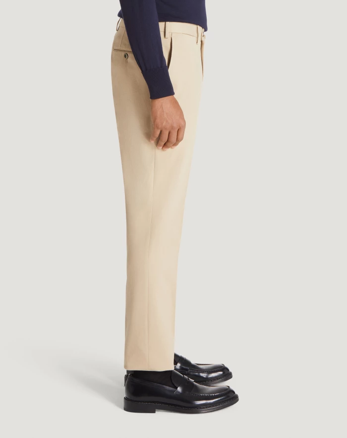 Pantaloni Torino Pantaloni Slim in cotone & cachemire Italy