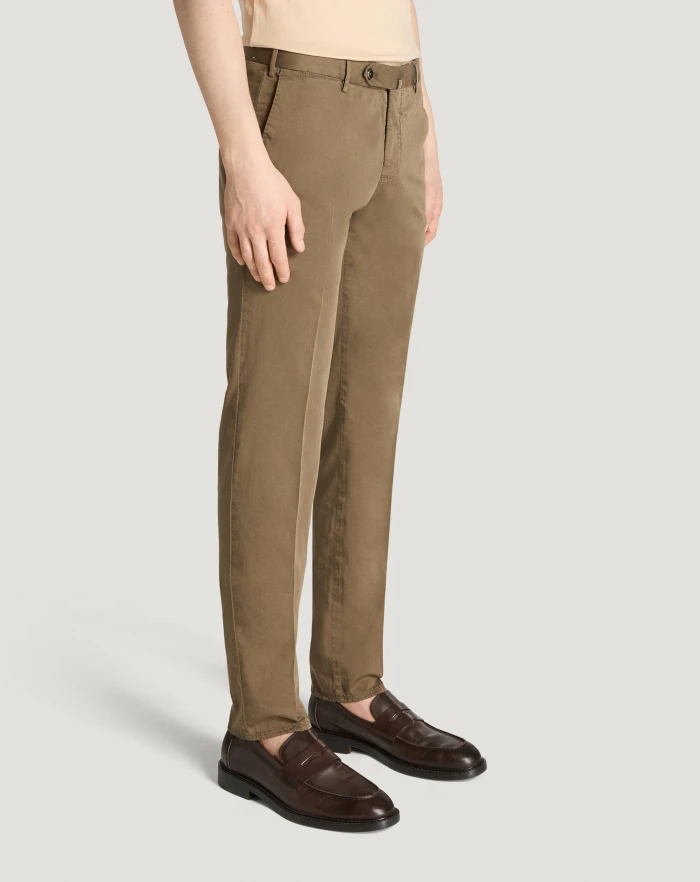 Pantaloni Torino Pantaloni Slim in silkochino 2025