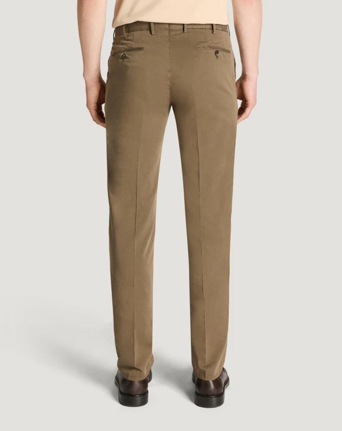 Pantaloni Torino Pantaloni Slim in silkochino 2025