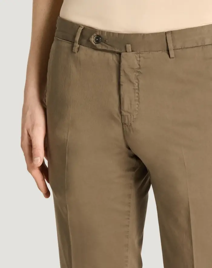 Pantaloni Torino Pantaloni Slim in silkochino 2025