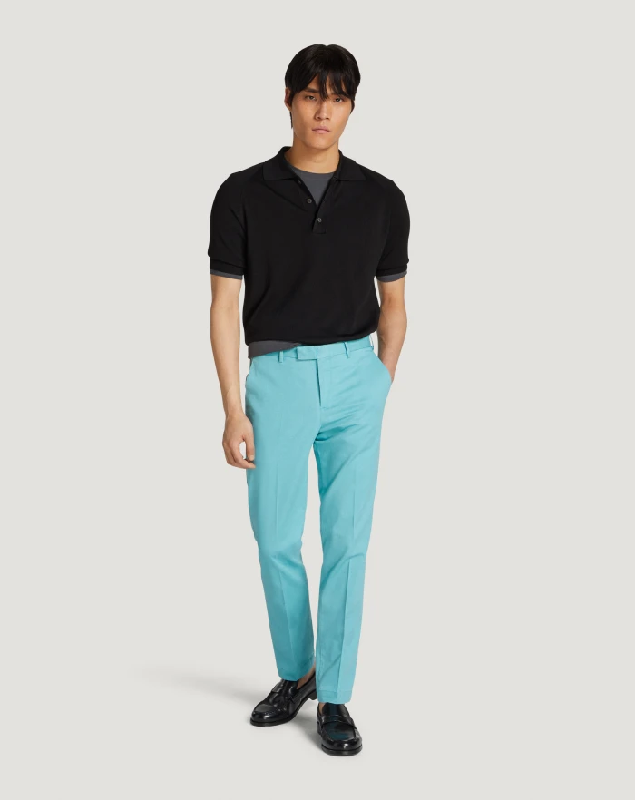 Pantaloni Torino Pantaloni Master in cotone stretch délavé Qualità