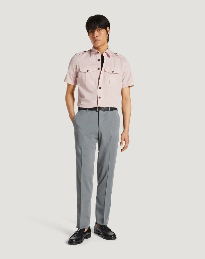 Pantaloni Torino Pantaloni Slim in silkochino Spedizione Gratuita
