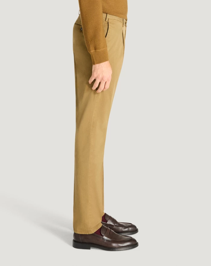 Pantaloni Torino Pantaloni Superslim in gabardina stretch Pezzi Unici