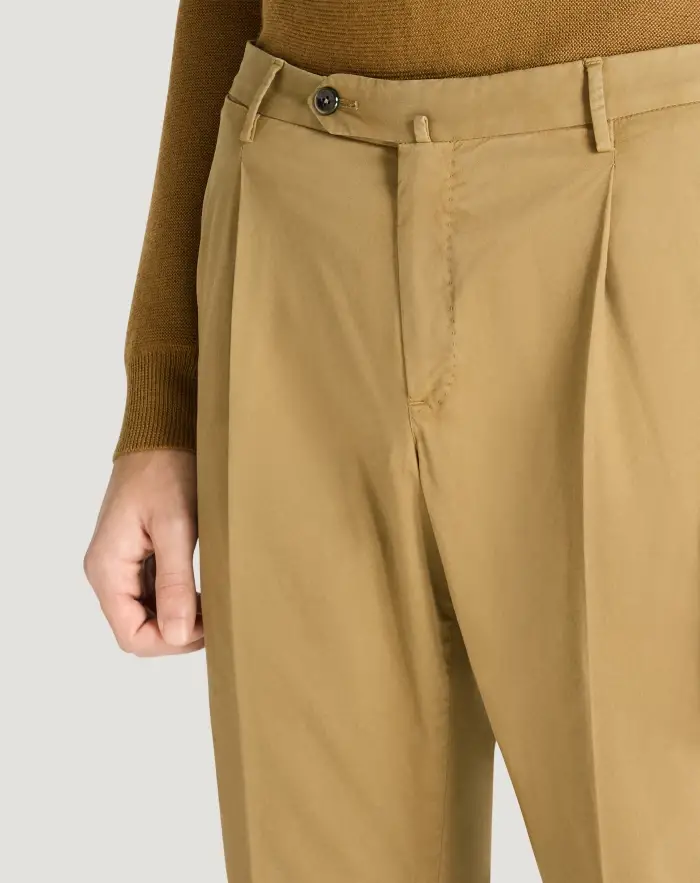 Pantaloni Torino Pantaloni Superslim in gabardina stretch Pezzi Unici