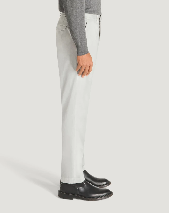 Pantaloni Torino Pantaloni Master in cotone satin Presa