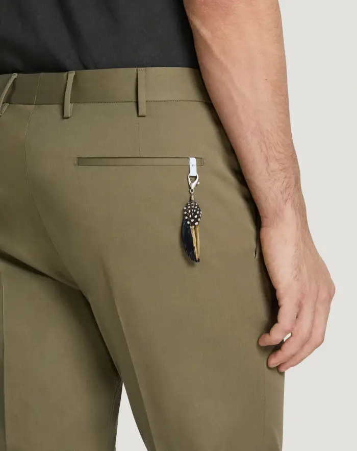 Pantaloni Torino Pantaloni Dieci in twill Offerta