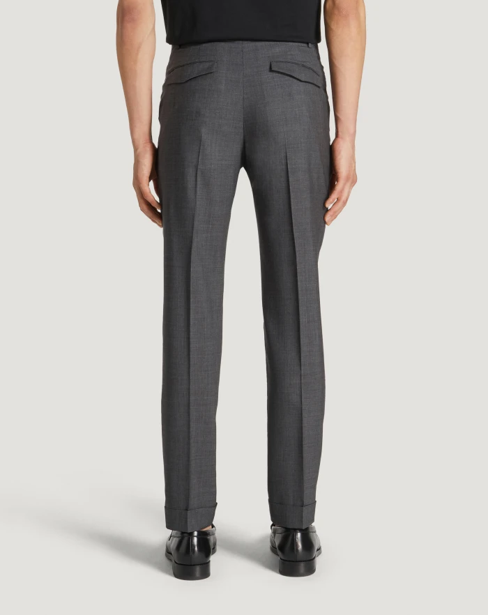 Pantaloni Torino Pantaloni Master in lana Economico