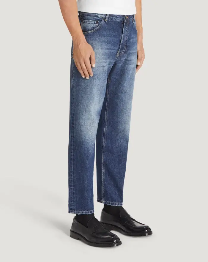 Pantaloni Torino Jeans Rebel in denim vintage Saldi