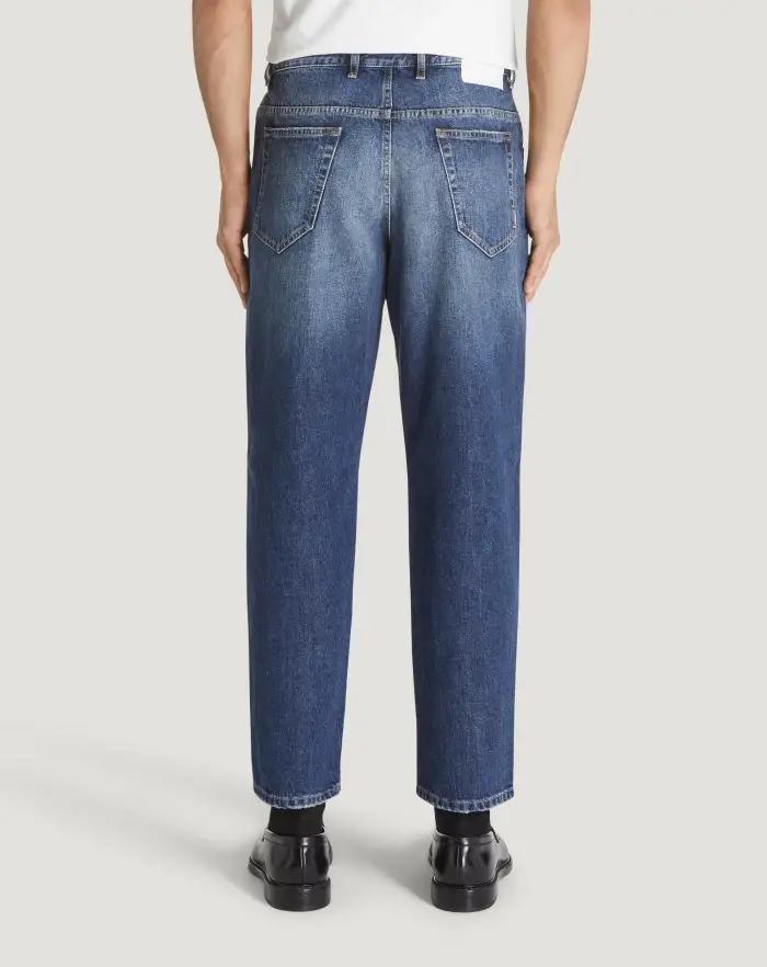 Pantaloni Torino Jeans Rebel in denim vintage Saldi