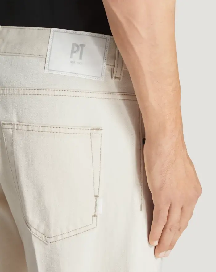 Pantaloni Torino Jeans Dub in denim cimosato Hotsell