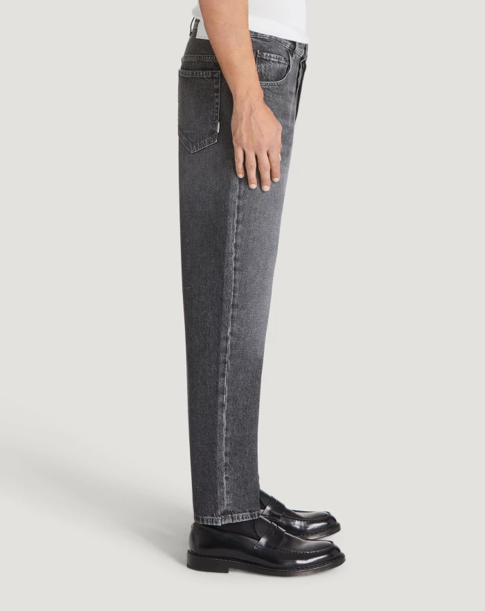 Pantaloni Torino Jeans Rebel in denim vintage Vendita Calda