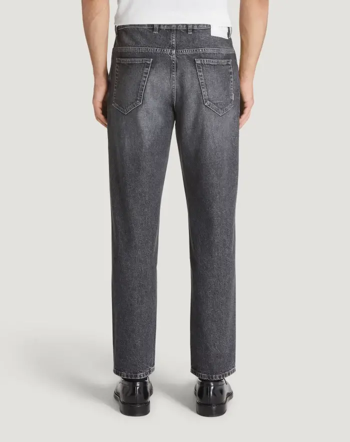 Pantaloni Torino Jeans Rebel in denim vintage Vendita Calda