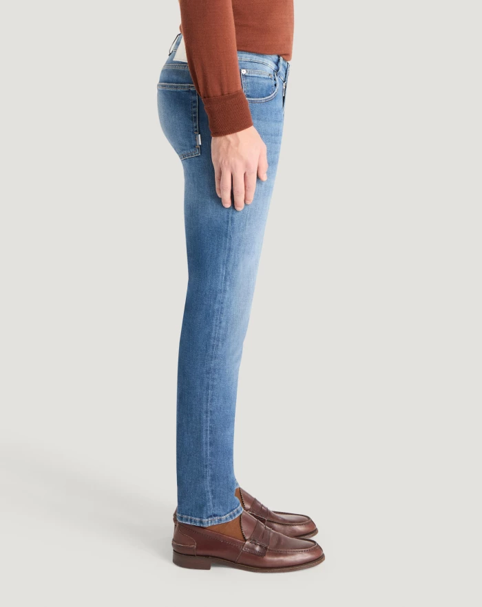 Pantaloni Torino Jeans Swing in denim soft touch Vendita Economica