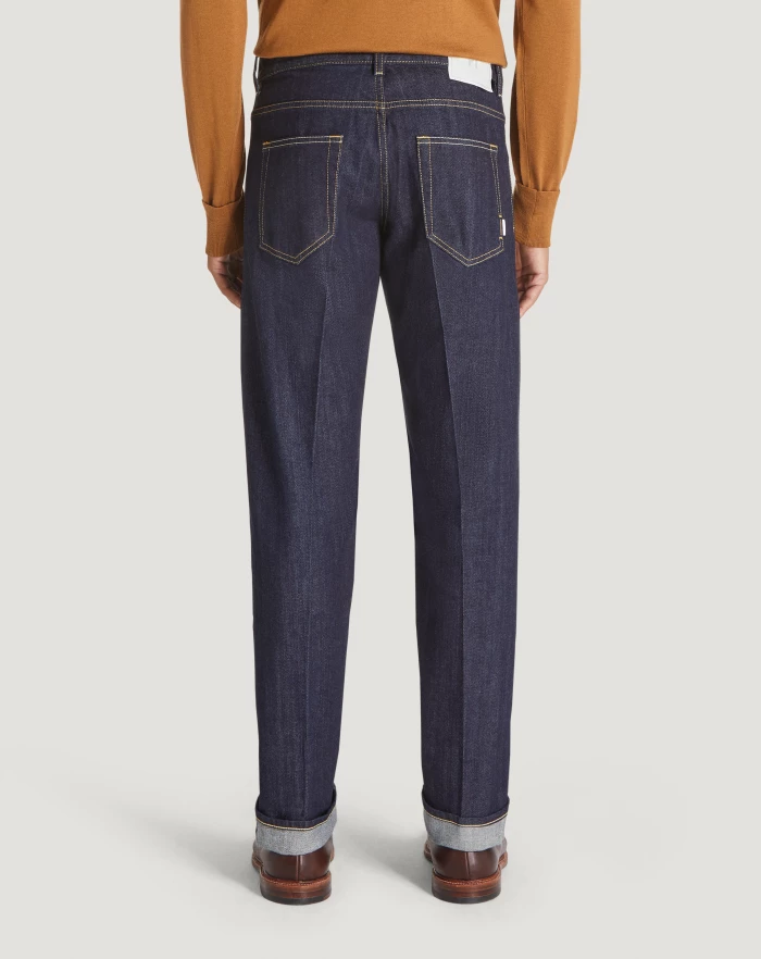 Pantaloni Torino Jeans Dub in denim organico Saldi Di Fabbrica