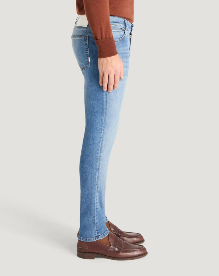 Pantaloni Torino Jeans Swing in denim stretch indigo I Più Venduti