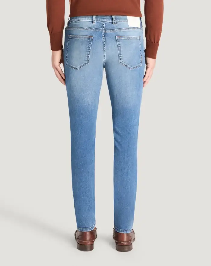 Pantaloni Torino Jeans Swing in denim stretch indigo I Più Venduti