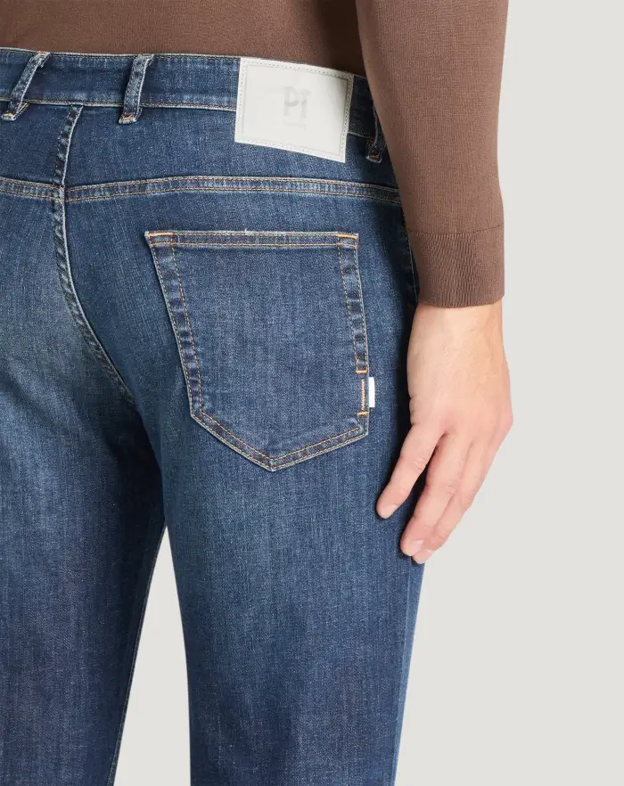 Pantaloni Torino Jeans Indie in denim batavia stretch Nuova