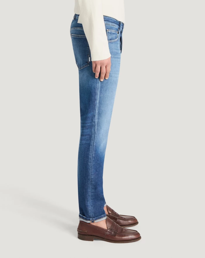 Pantaloni Torino Jeans Reggae in denim stretch Italia