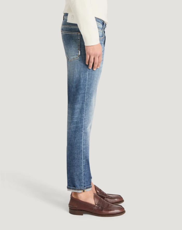 Pantaloni Torino Jeans Reggae in denim organico stretch 2025