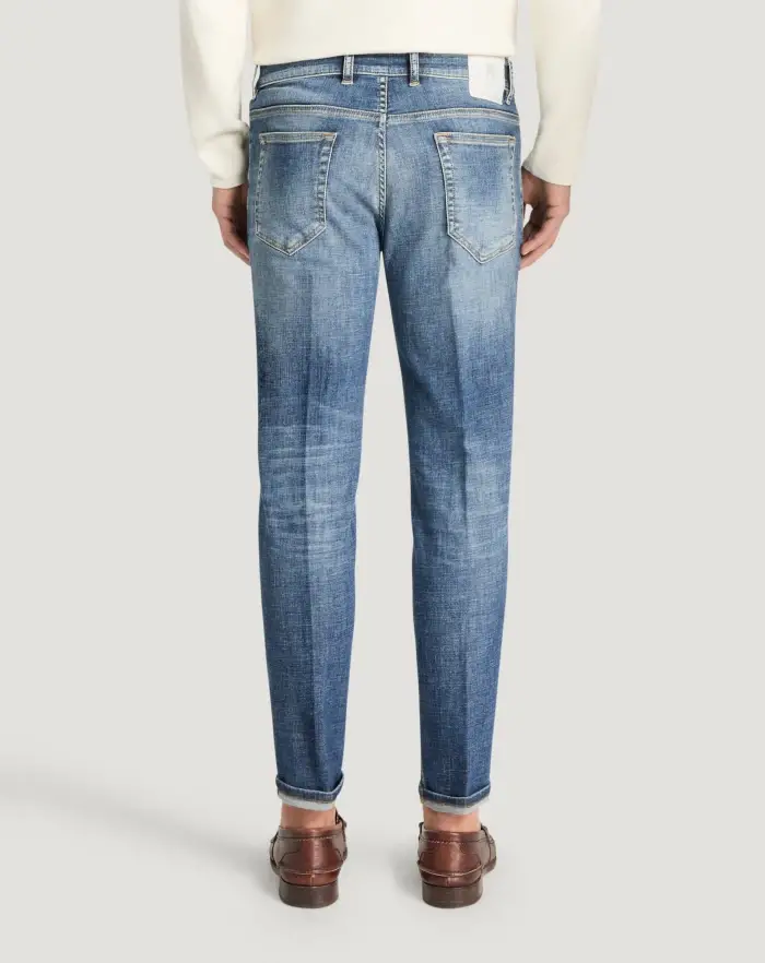 Pantaloni Torino Jeans Reggae in denim organico stretch 2025