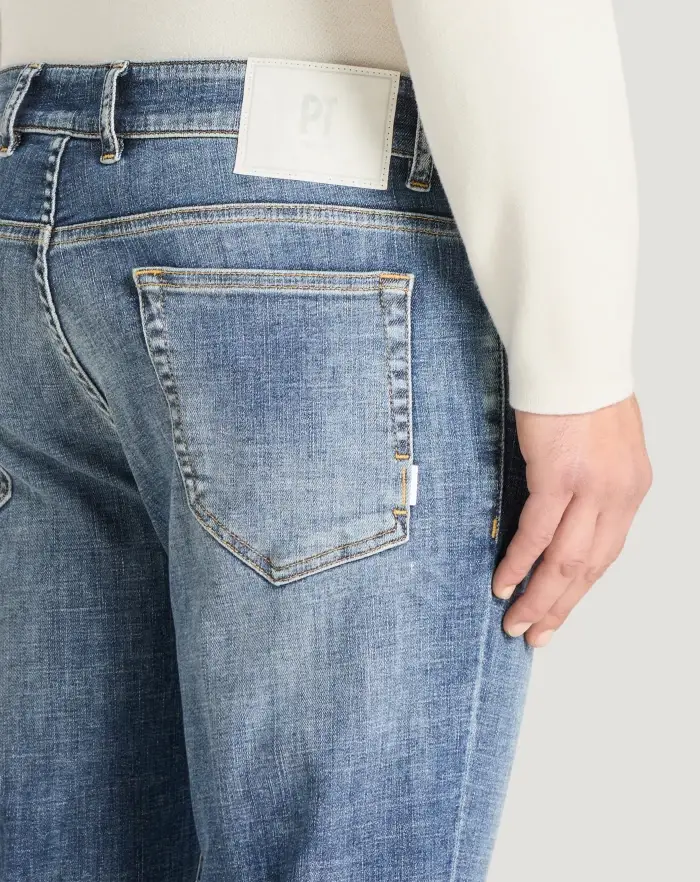 Pantaloni Torino Jeans Reggae in denim organico stretch 2025