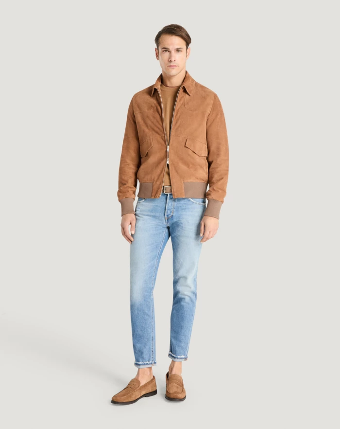 Pantaloni Torino Jeans Reggae in denim stretch indigo In Linea