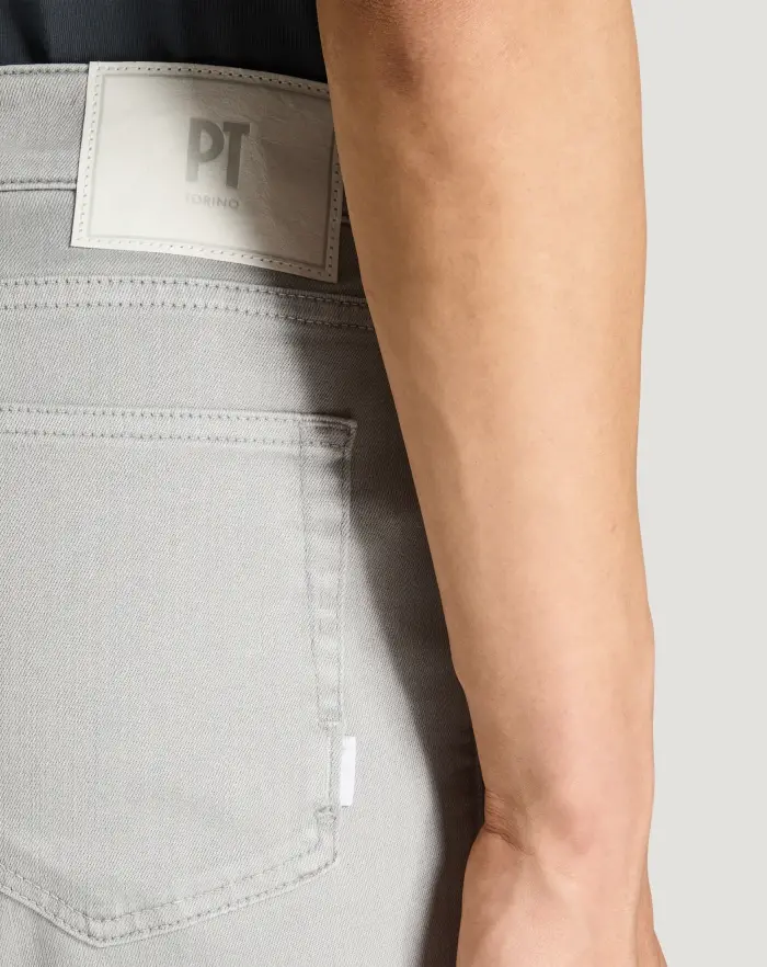 Pantaloni Torino Jeans Swing in silky denim stretch Nuovo