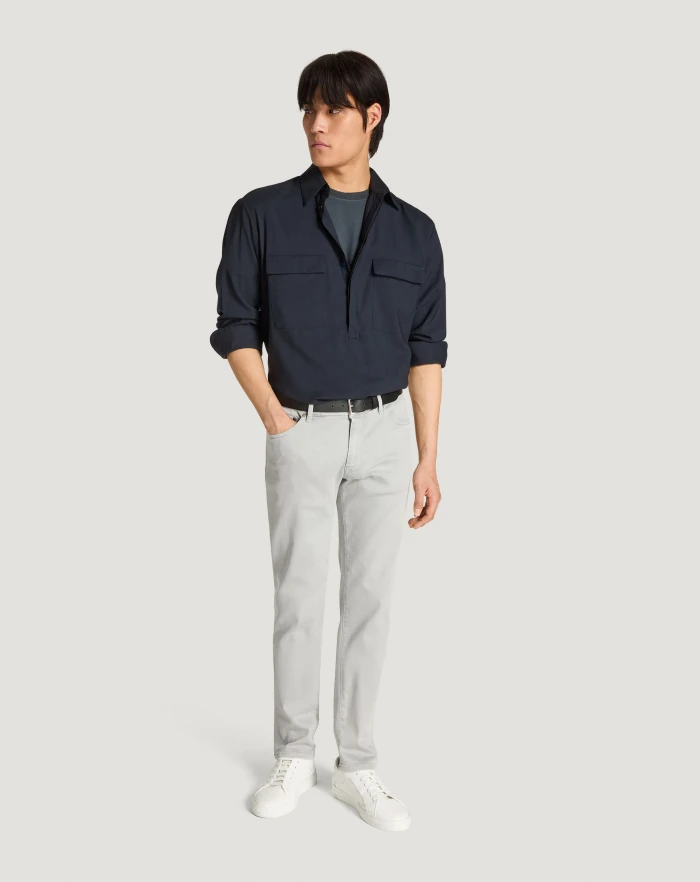 Pantaloni Torino Jeans Swing in silky denim stretch Nuovo