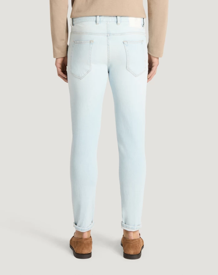 Pantaloni Torino Jeans Reggae in denim stretch Vendita