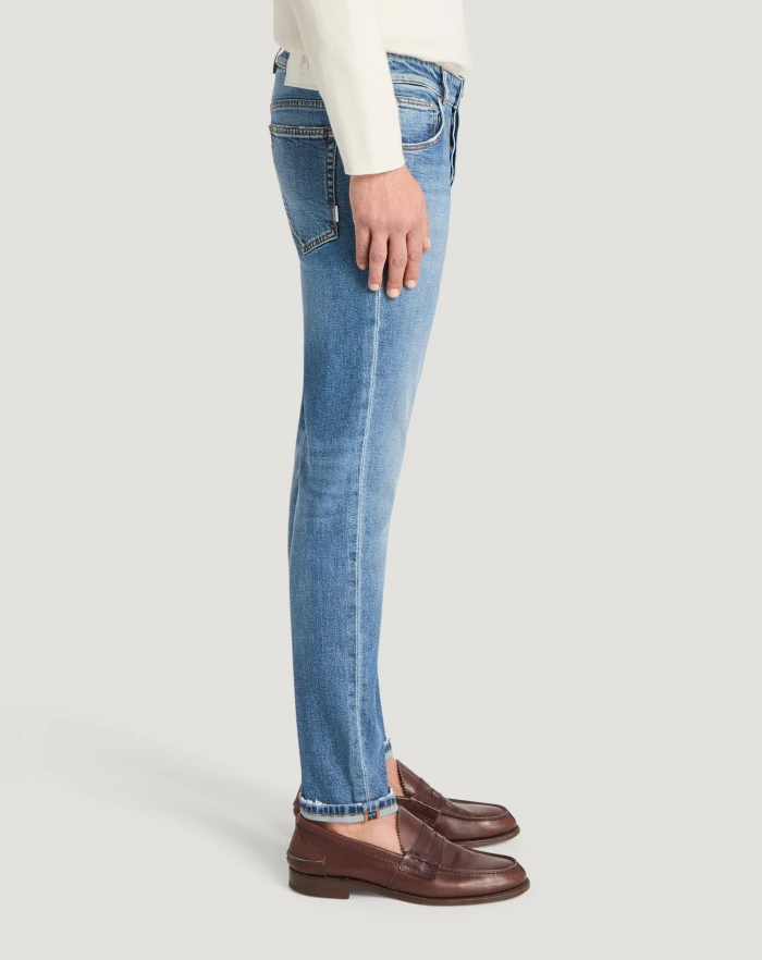 Pantaloni Torino Jeans Reggae in denim recycled stretch Promozione