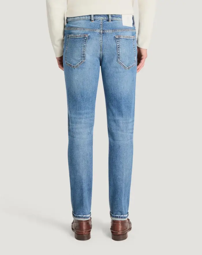 Pantaloni Torino Jeans Reggae in denim recycled stretch Promozione