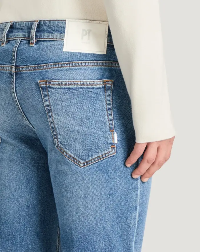 Pantaloni Torino Jeans Reggae in denim recycled stretch Promozione