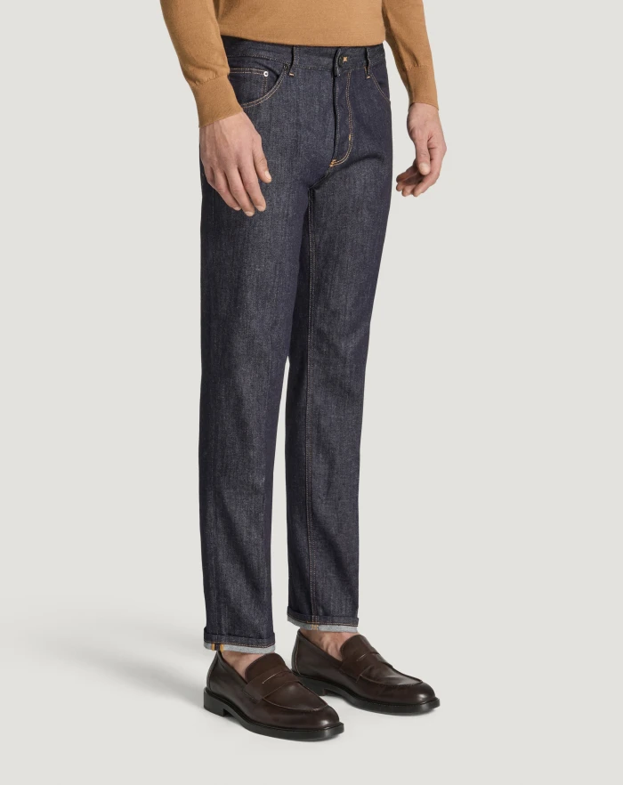 Pantaloni Torino Jeans Reggae in stretch indigo batavia Pezzi Unici