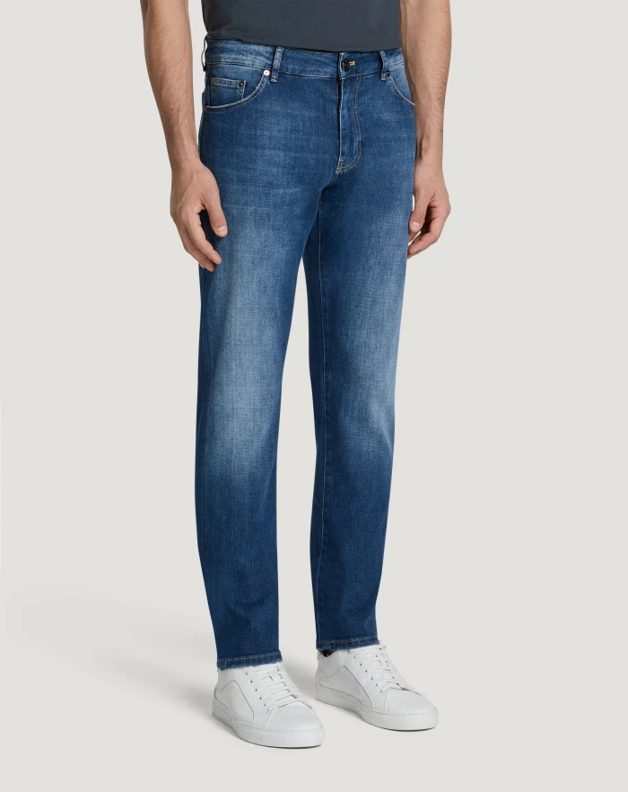 Pantaloni Torino Jeans Soul in denim soft touch Negozi Online