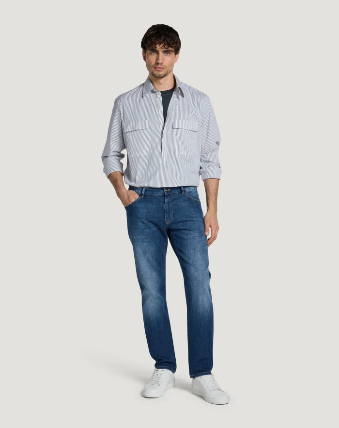 Pantaloni Torino Jeans Soul in denim soft touch Negozi Online