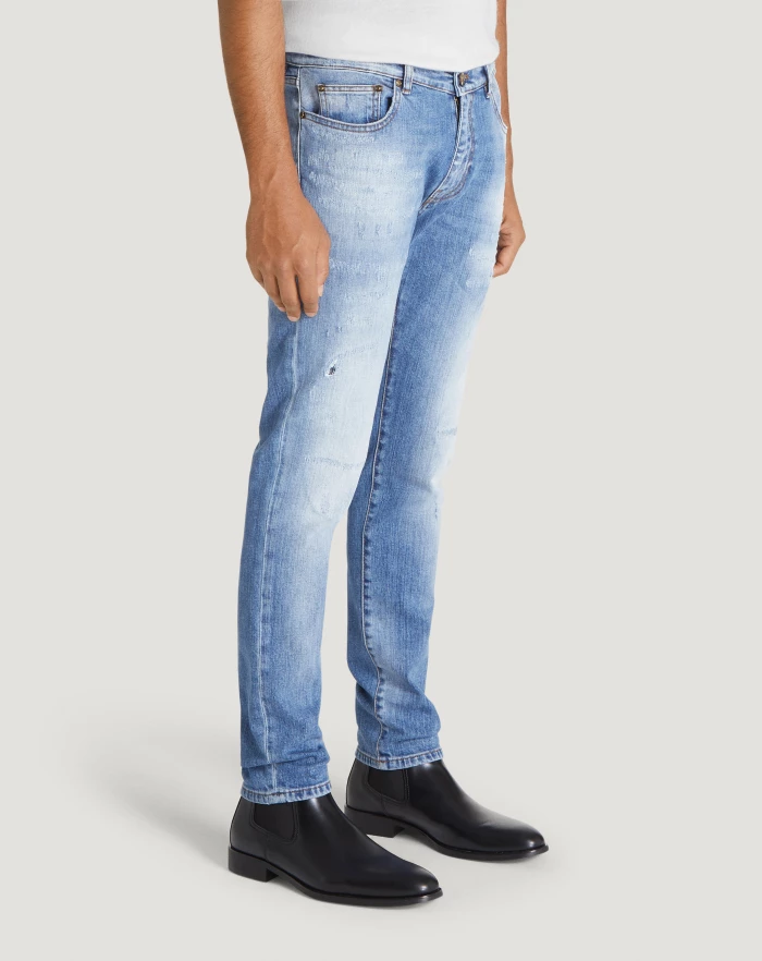 Pantaloni Torino Jeans Rock in denim organico stretch Acquista Ora