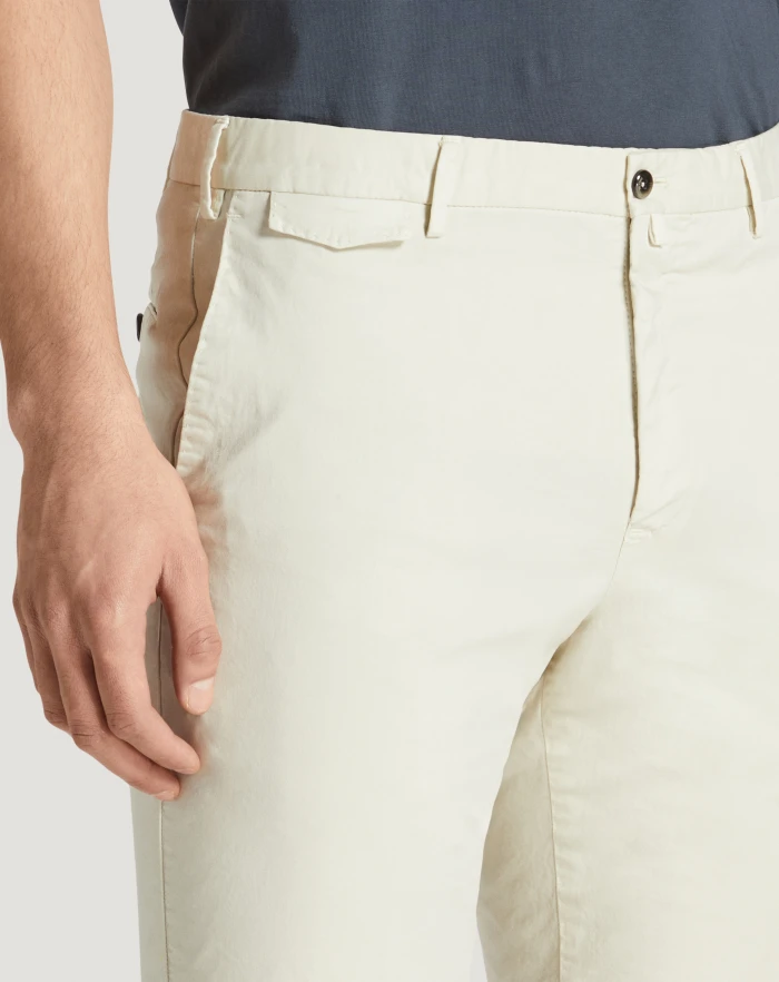 Pantaloni Torino Bermuda in gabardina stretch Prezzo Ridotto