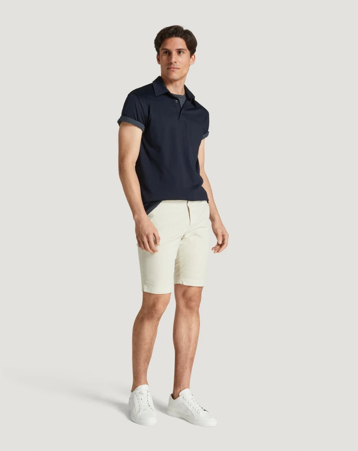Pantaloni Torino Bermuda in gabardina stretch Prezzo Ridotto