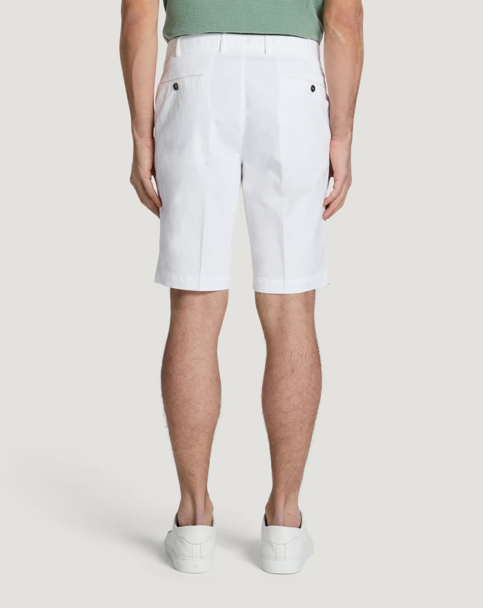 Pantaloni Torino Bermuda in gabardina stretch Sottocosto
