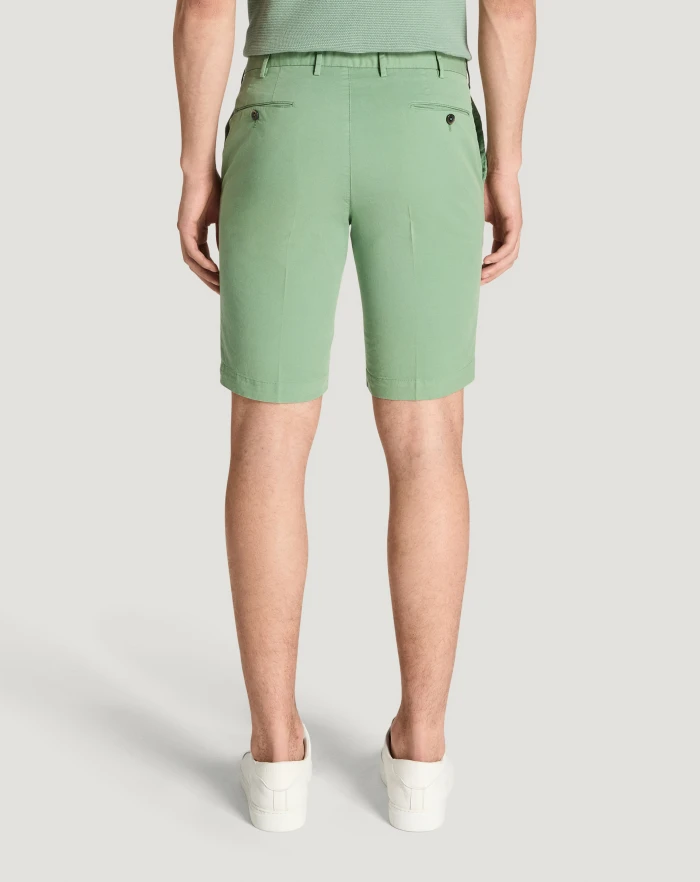 Pantaloni Torino Bermuda in gabardina stretch Negozio