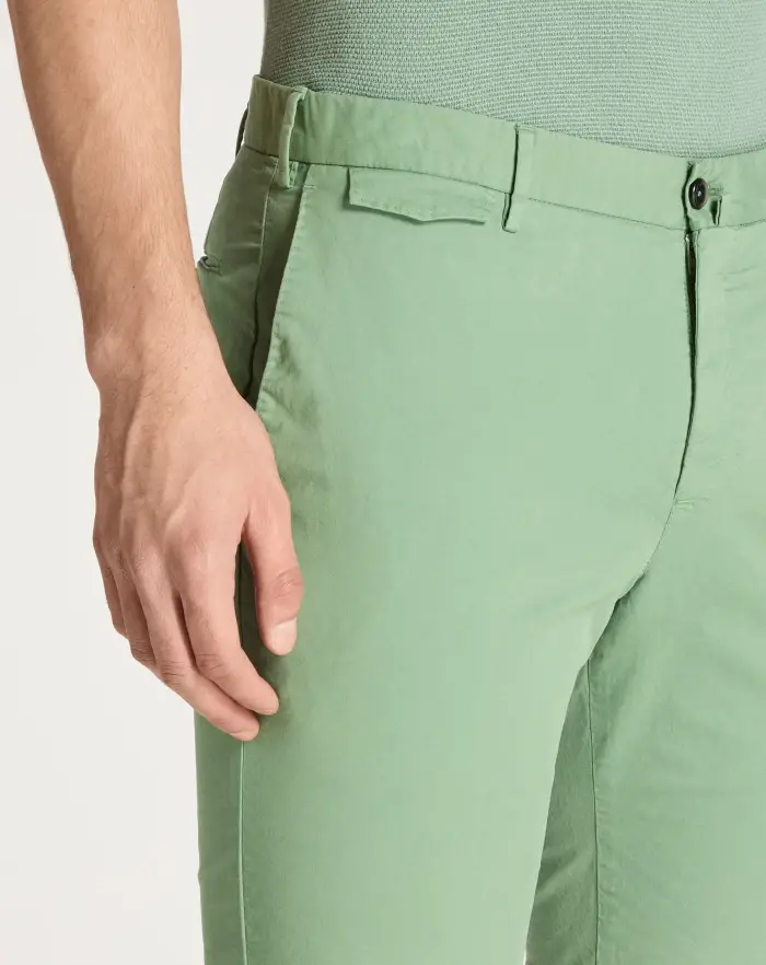 Pantaloni Torino Bermuda in gabardina stretch Negozio