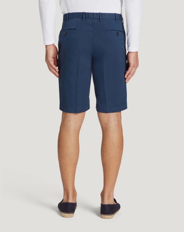 Pantaloni Torino Bermuda in gabardina stretch 2025