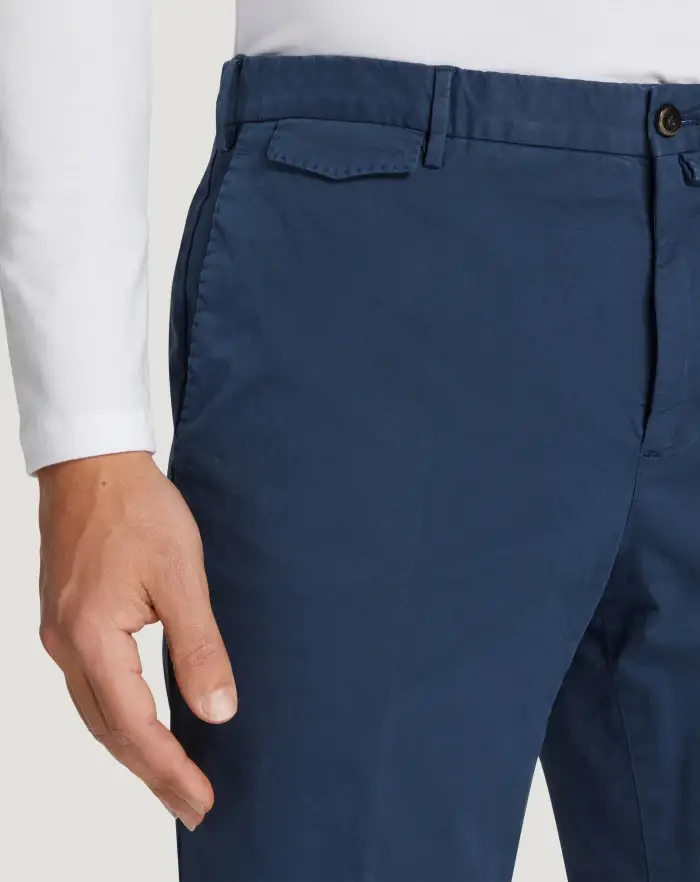 Pantaloni Torino Bermuda in gabardina stretch 2025