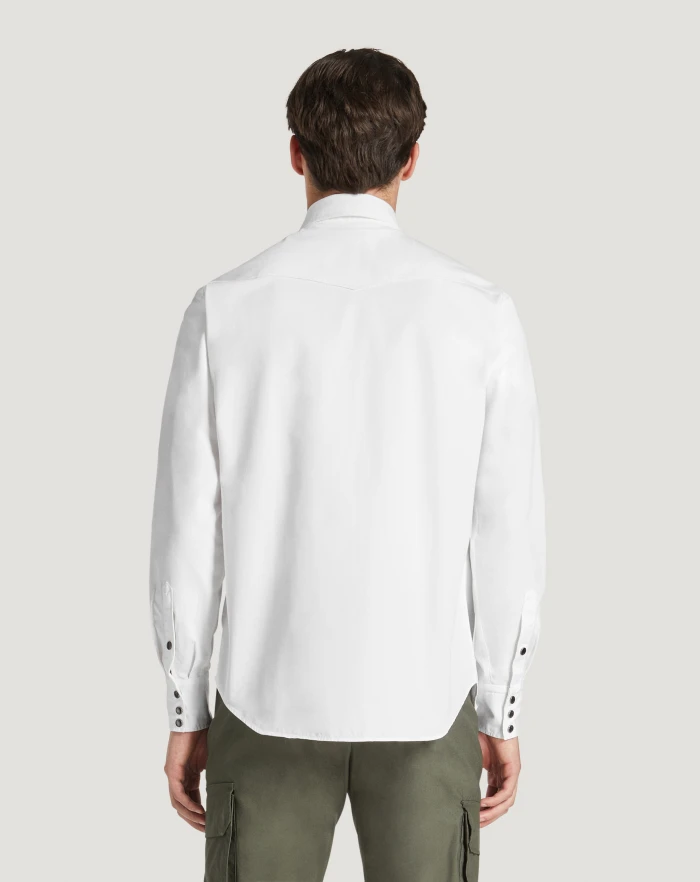 Pantaloni Torino Camicia in gabardina di cotone Esporta salva