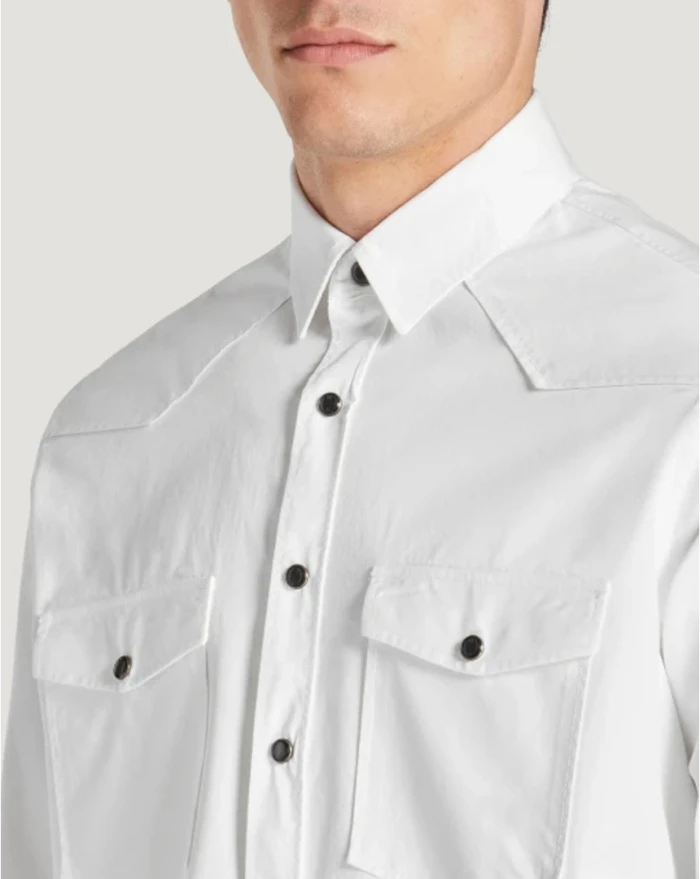 Pantaloni Torino Camicia in gabardina di cotone Esporta salva