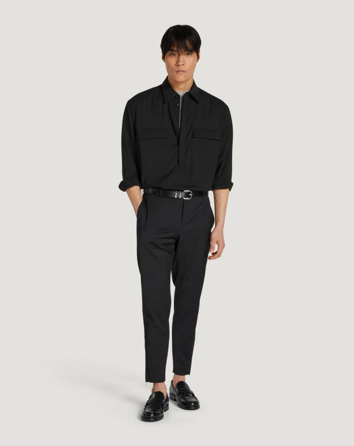 Pantaloni Torino Camicia in lana Convenienza
