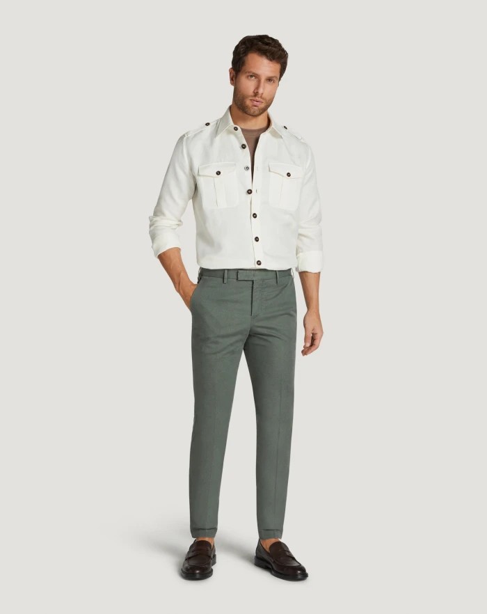 Pantaloni Torino Camicia in twill Nuovo