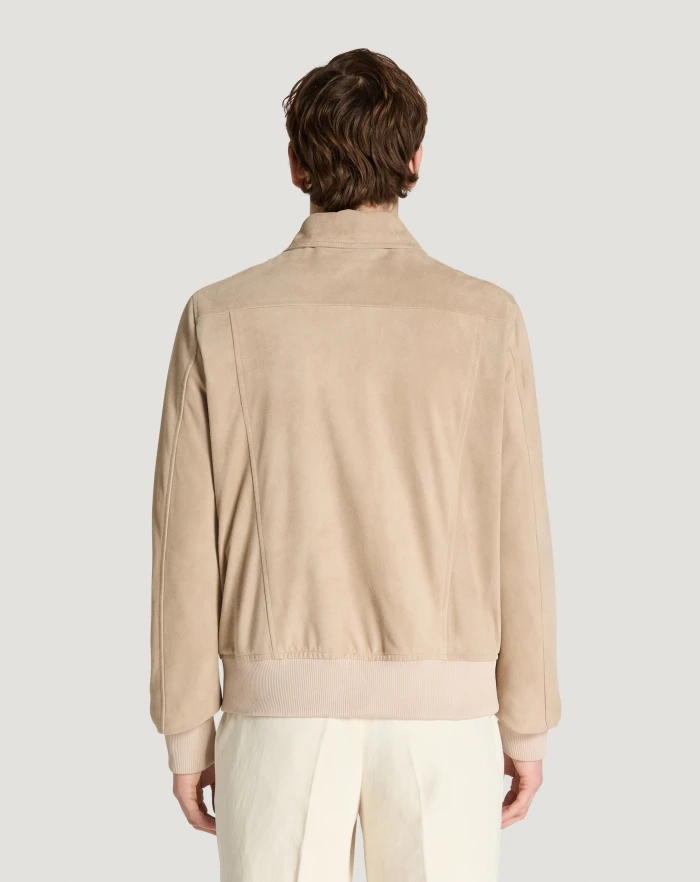 Pantaloni Torino Bomber in suede Outlet