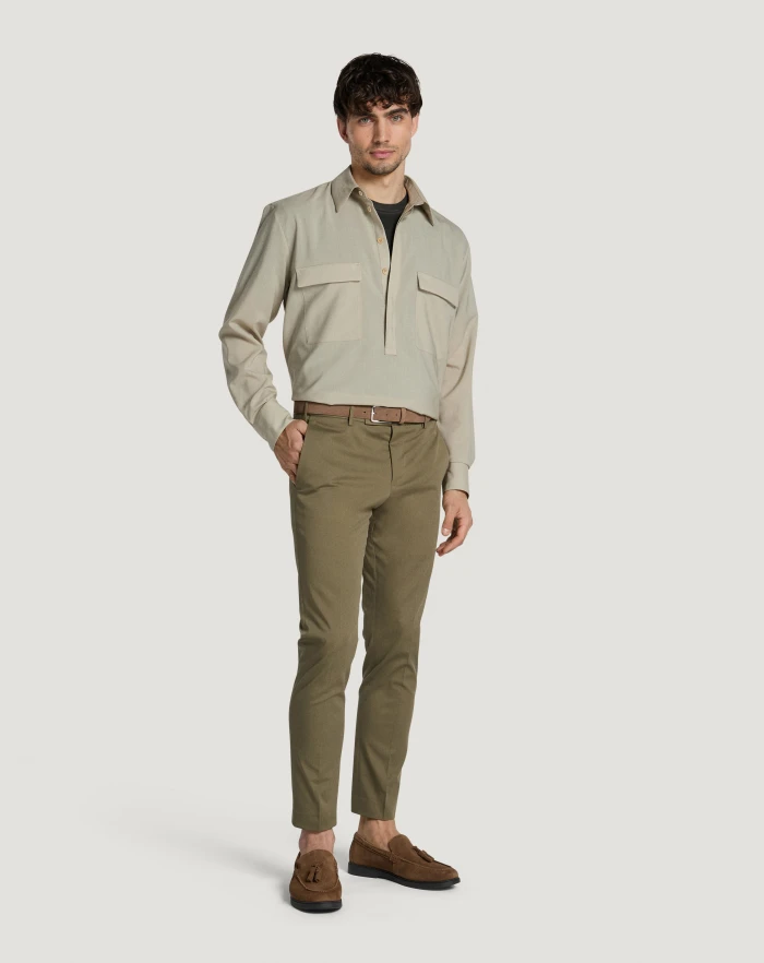 Pantaloni Torino Camicia in lana In Vendita
