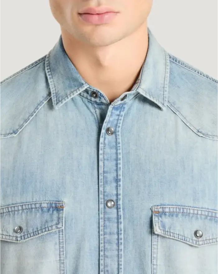 Pantaloni Torino Camicia in denim Qualità Garantita